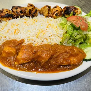 Combo #3 Chicken Boti &amp; Chicken Karahi