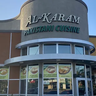 Front of AL~ Karam.