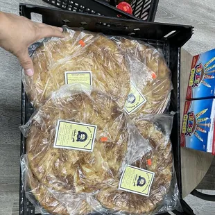 Giant croissants! Real affordable to!