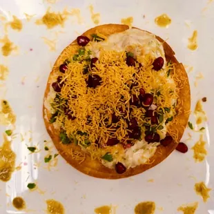 Papdi chaat is a blast