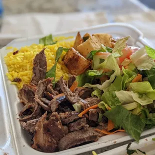 Shawarma plate