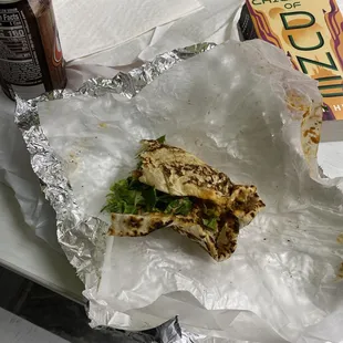 Falafel sandwich