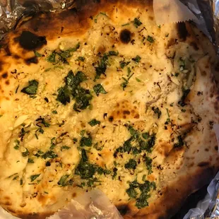 Garlic naan