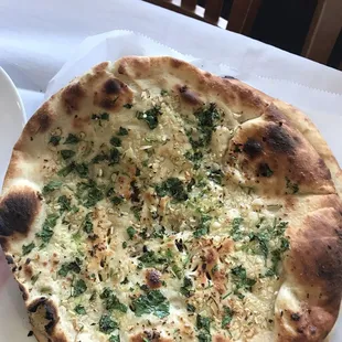 Garlic naan