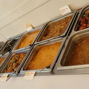 Buffet, not including salad area.