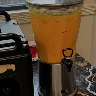 The mango lassi was also very good.