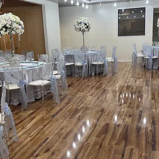 a banquet room