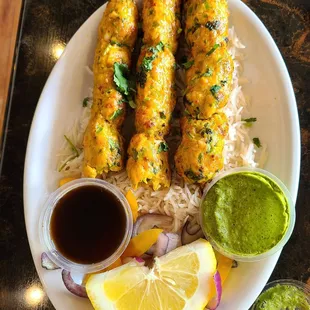 Chicken Seekh Kebab