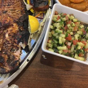 Fresh tanoor masgoof fish