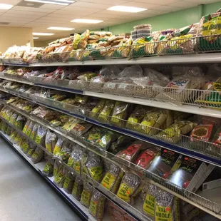 a grocery aisle
