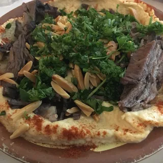 Hummus with Shawarma