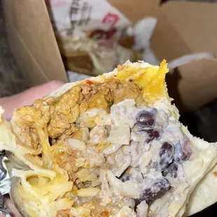 Award winning asada burrito