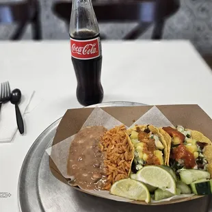 Taco combo plate