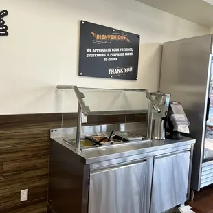 Salsa station