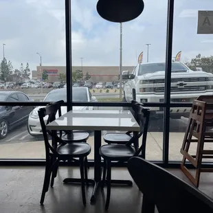 outside