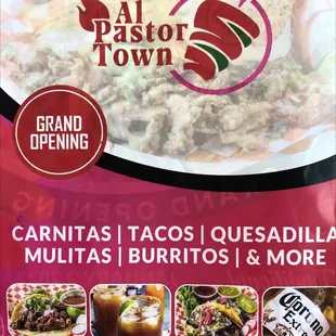 Al Pastore town open 4 PM to 10 PM.  New may 2022  The omelette factory is still same hours