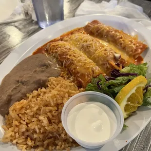 3 enchilada combination