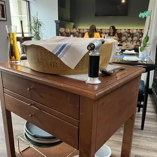 Table side linguini