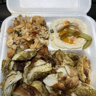 Chicken Shawarma Plate