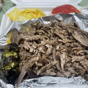 Beef Gus and Yellow Rice