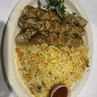 Chicken Kafta Kabab
