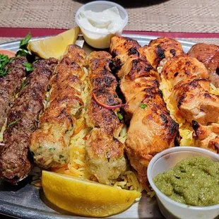 Mixed grill platter