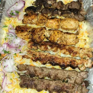 Mixed platter