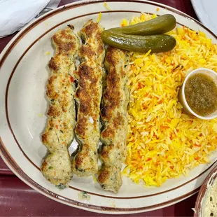 C 19. Chicken Kufta Kabab