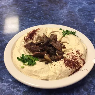 Hummus with Meat