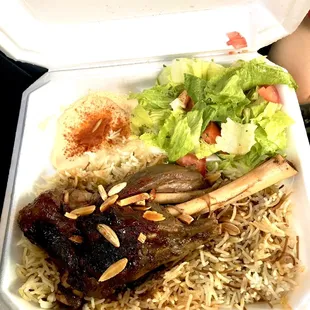 Lamb Shank Plate