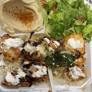 Twook Shish Tawook Chicken Kabob Plate