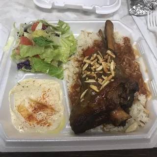 Lamb Shank Plate