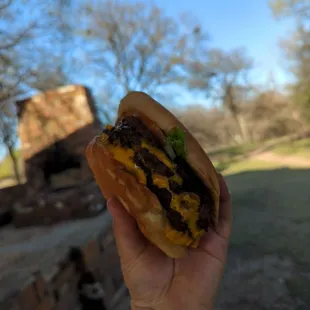 Whataburger picnic at the park