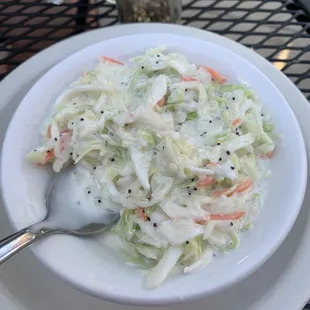 Cole slaw awesome for us slaw people!! It's good