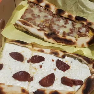 Chunky beef with cheese