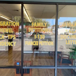 Inmigracion, Itin Renewal, peticiones, Translations