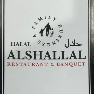 a sign for a restaurant