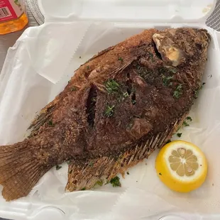 Whole Fried Fish