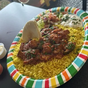 The Eggplant is a delicious and light dish!