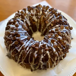 Choc Ganache Bundt Cake