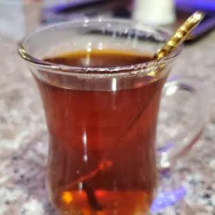 Hot tea