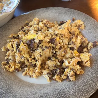 Eggs with Sujuk