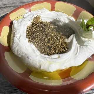 Labneh with Zaatar