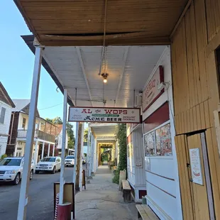 Outside sign