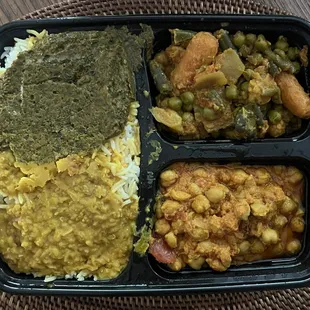 Vegetable lunch special