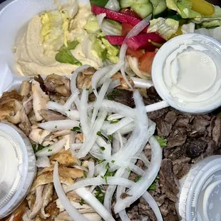 33. Combo Shawerma Plate   @hybrideater