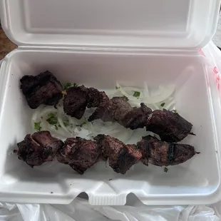 Skewer of Beef Kabob