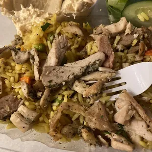 Chicken Shawarma Entree