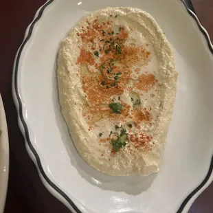 Hummus appetizer