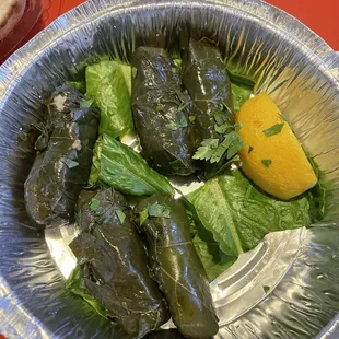 Stuffed Grape Leaves